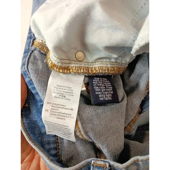 Madewell Women's Blue The Perfect Vintage Jeans Size 26 - Picture 7 of 9